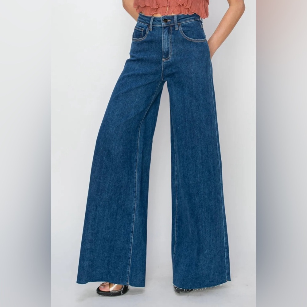 NEW High Rise Palazzo Jeans